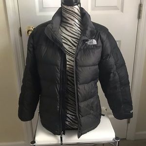 The north face goose down puffer jacket